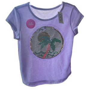 Palm tree purple t-shirt - The children’s place